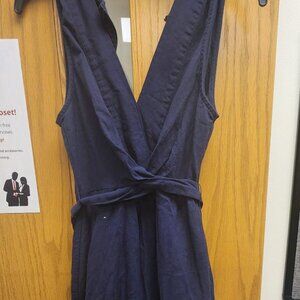 Kittenish navy blue jumpsuit